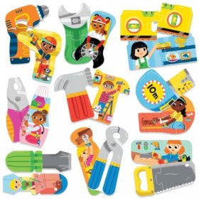 Headu Ecoplay - Puzzle-Uri Set Unelte Headu - 1